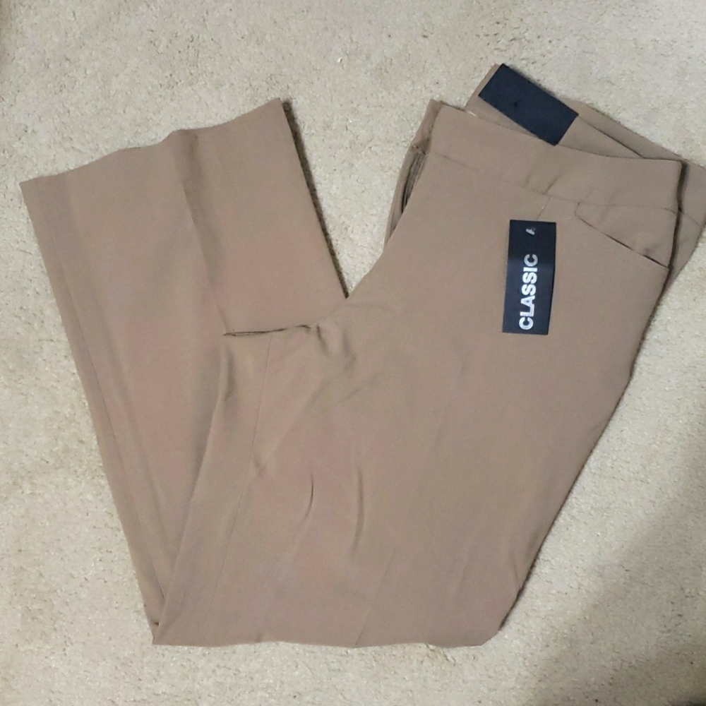Tan size 20 Lane Bryant slack